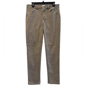 J. Jill‎ Boyfriend Straight Leg Ankle Jeans 5 Pocket Gray Size 10